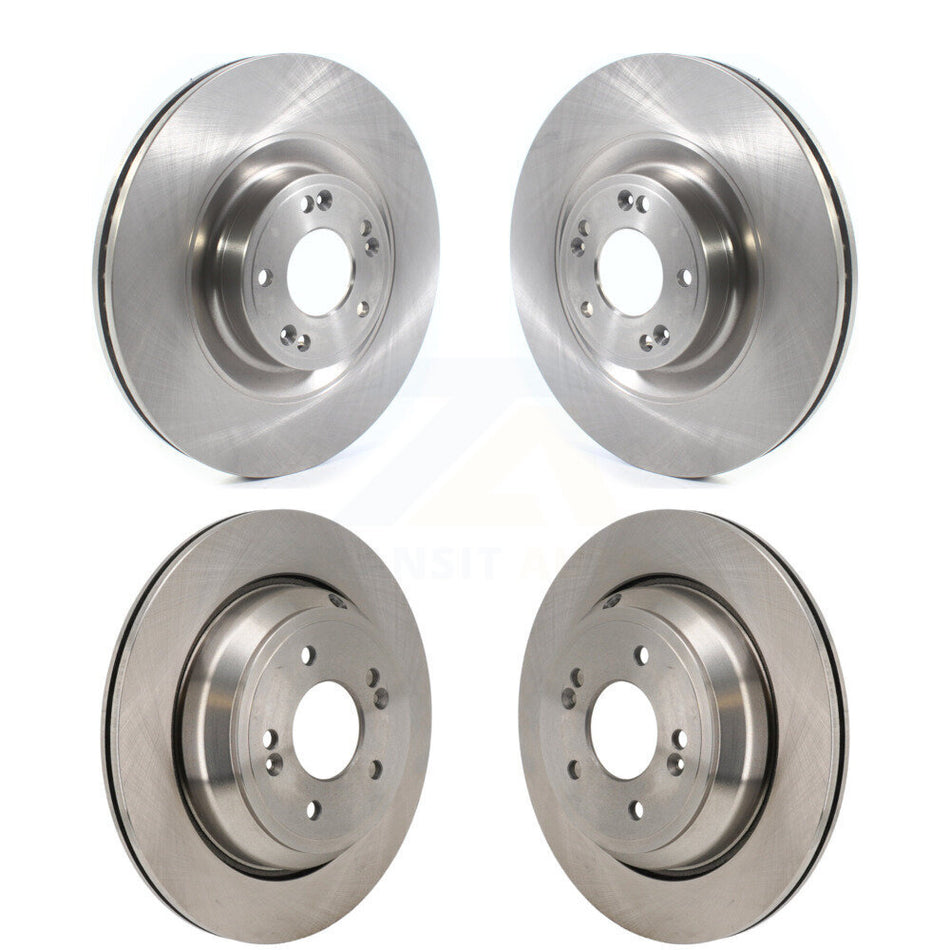 Front Rear Disc Brake Rotors Kit For 2011 Hyundai Equus K8-102583
