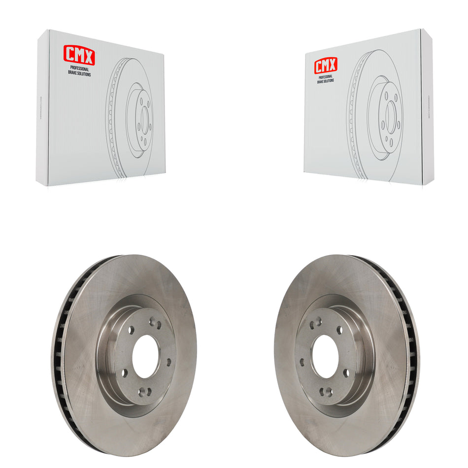 Front Disc Brake Rotors Pair For Hyundai Santa Fe Kia Sorento Cruz K8-102590