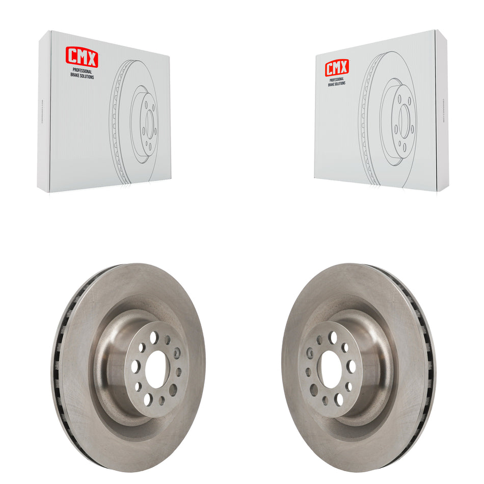 Front Disc Brake Rotors Pair For 2022-2023 Tesla X K8-102594