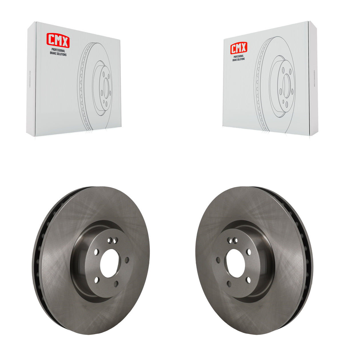 Front Brake Rotor Pair For Mercedes-Benz GLC300 C43 AMG GLC43 E450 E300 E400 E53 E350 C450 K8-102600