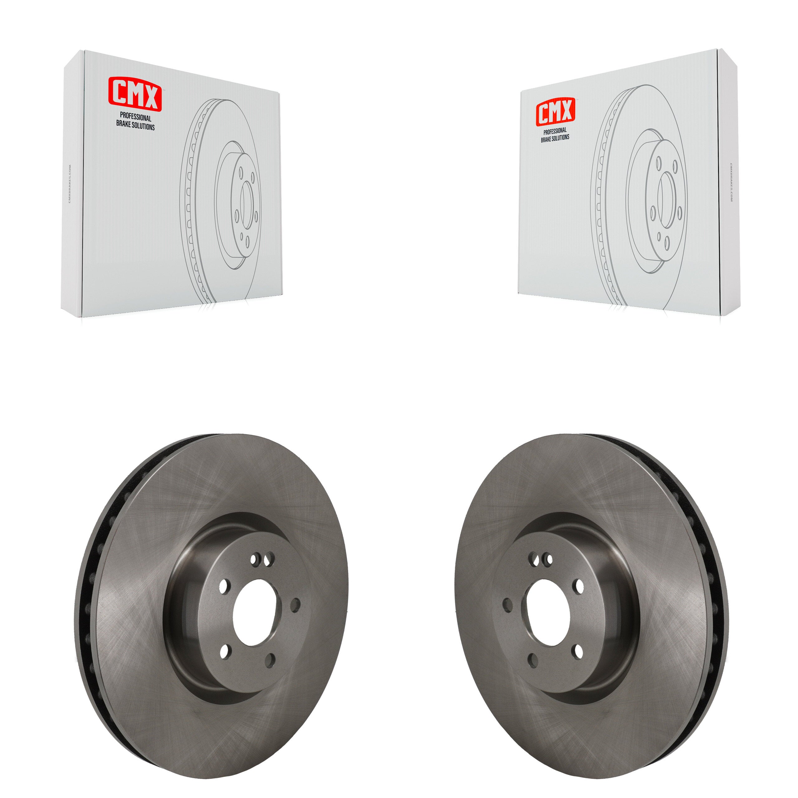 Front Brake Rotor Pair For Mercedes-Benz GLC300 C43 AMG GLC43 E450 E300 E400 E53 E350 C450 K8-102600