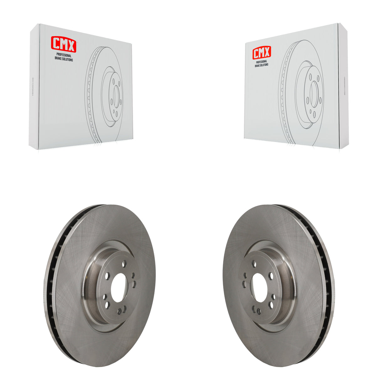 Front Disc Brake Rotors Pair For Mercedes-Benz GLE450 GLS450 GLS580 GLE580 K8-102602