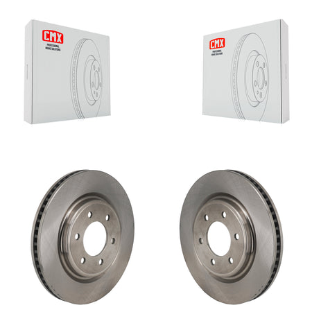Front Disc Brake Rotors Pair For Ford F-150 Bronco Expedition Lincoln Navigator K8-102605