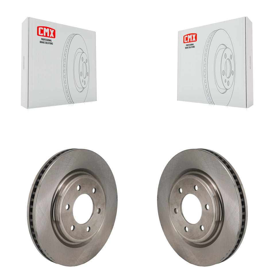 Front Disc Brake Rotors Pair For Ford F-150 Bronco Expedition Lincoln Navigator K8-102605