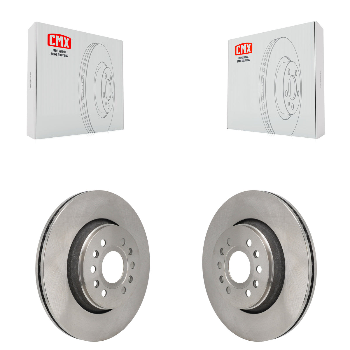 Front Disc Brake Rotors Pair For Ram 1500 Jeep Wagoneer Grand L K8-102609