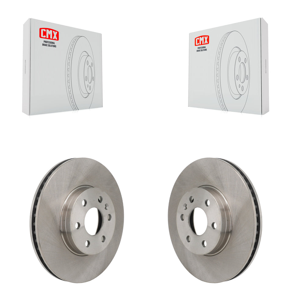 Front Disc Brake Rotors Pair For 2021-2022 Chevrolet Colorado GMC Canyon K8-102611