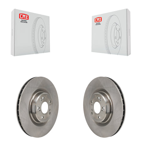 Front Disc Brake Rotors Pair For Acura MDX TLX 3.0L K8-102614