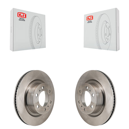 Front Disc Brake Rotors Pair For Toyota Tundra Lexus LX600 Sequoia K8-102616