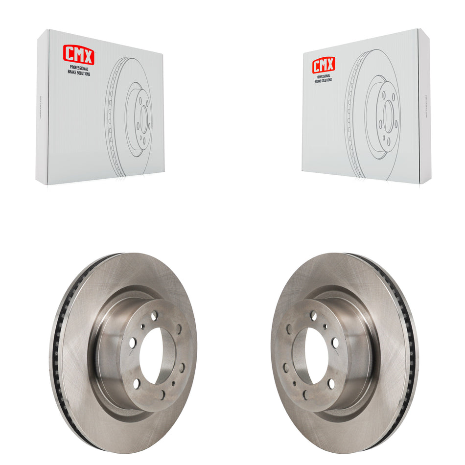 Front Disc Brake Rotors Pair For Toyota Tundra Lexus LX600 Sequoia K8-102616