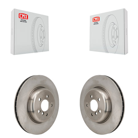 Front Brake Rotors Pair For BMW X5 i4 X6 530i xDrive 540i 530e 540d With Standard Brakes K8-102618