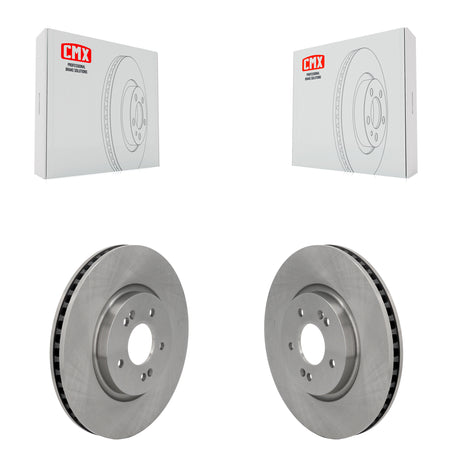 Front Disc Brake Rotors Pair For Hyundai Tucson Kia Sportage Ioniq 5 EV6 6 K8-102620