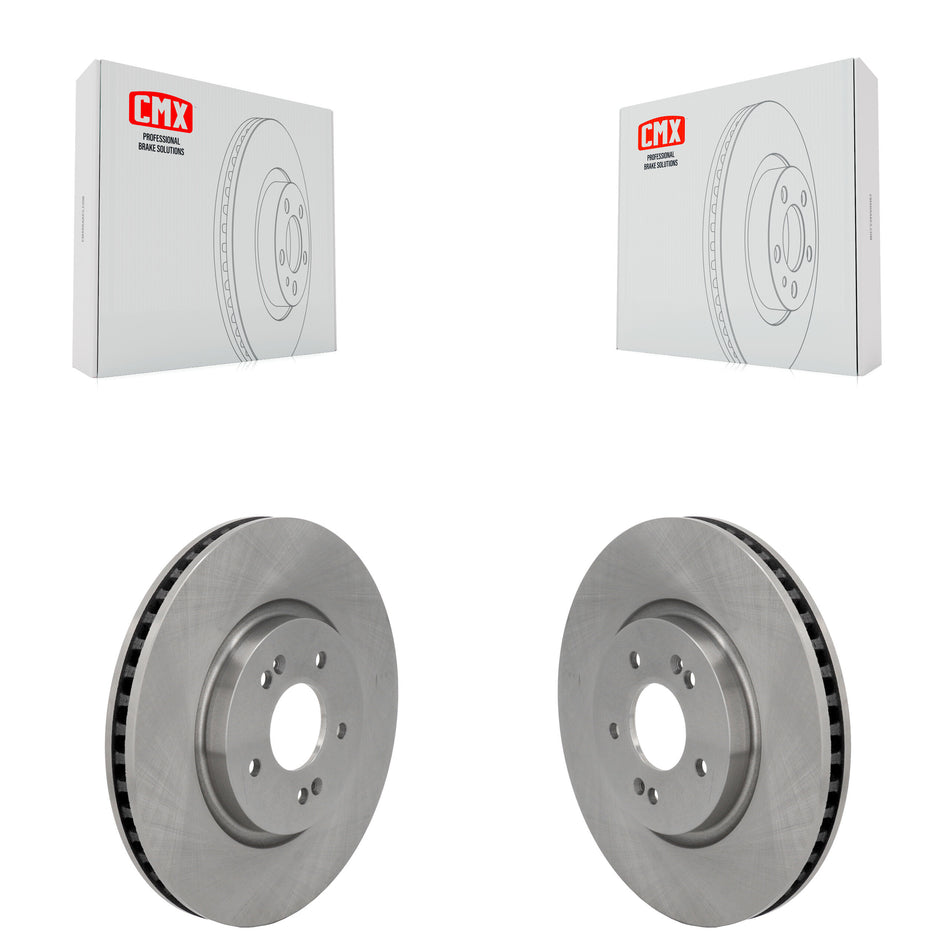 Front Disc Brake Rotors Pair For Hyundai Tucson Kia Sportage Ioniq 5 EV6 6 K8-102620