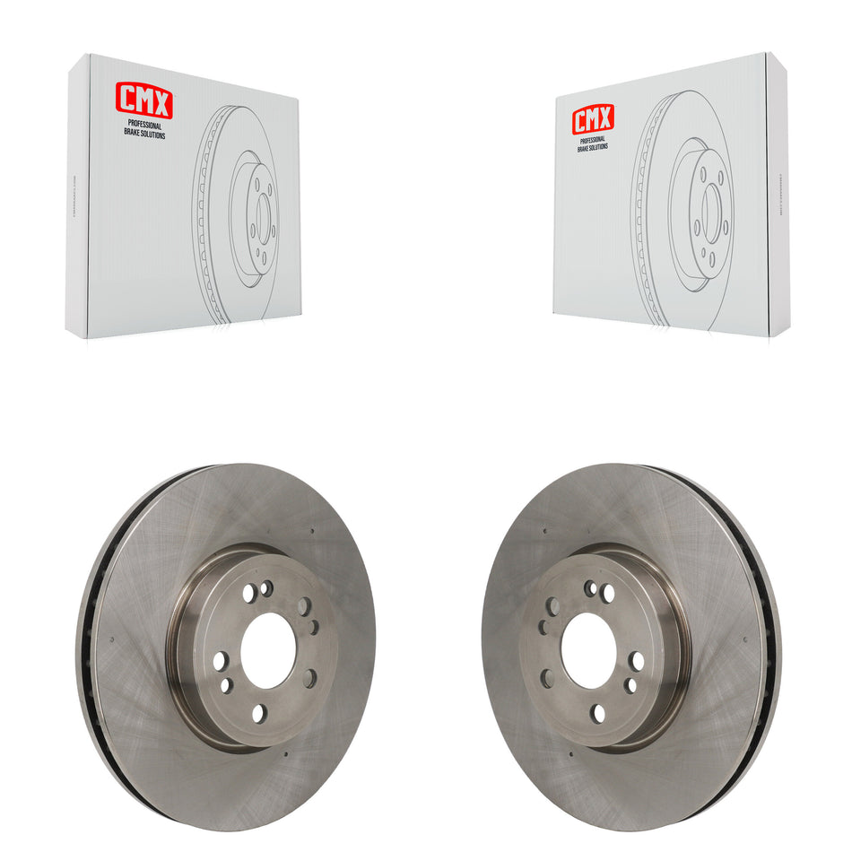 Front Brake Rotors Pair For 2020-2023 Mercedes-Benz GLE350 With 330mm Diameter Rotor K8-102622