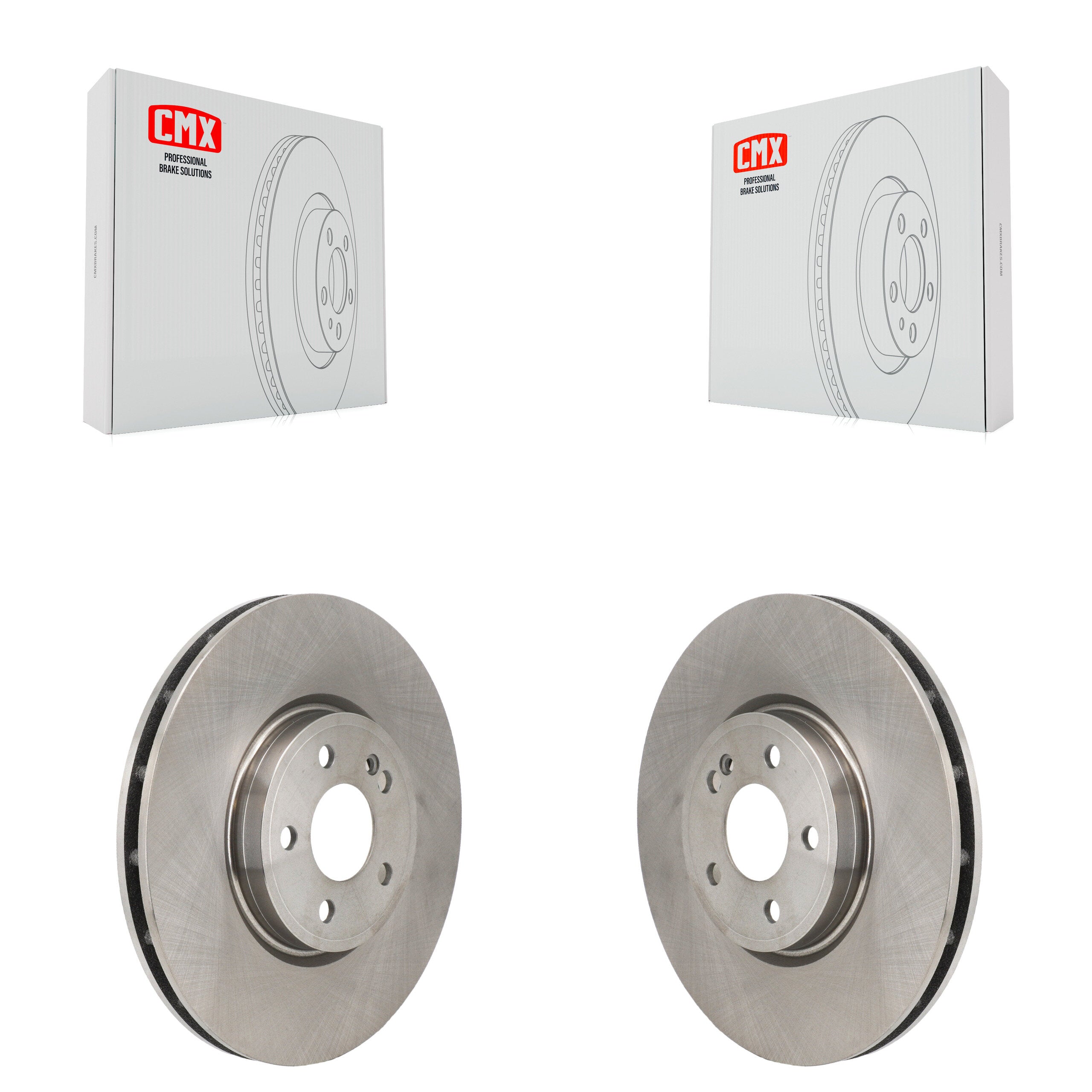 Front Disc Brake Rotors Pair For Mercedes-Benz GLB250 GLA250 A220 CLA250 A250 EQB 350 300 K8-102627