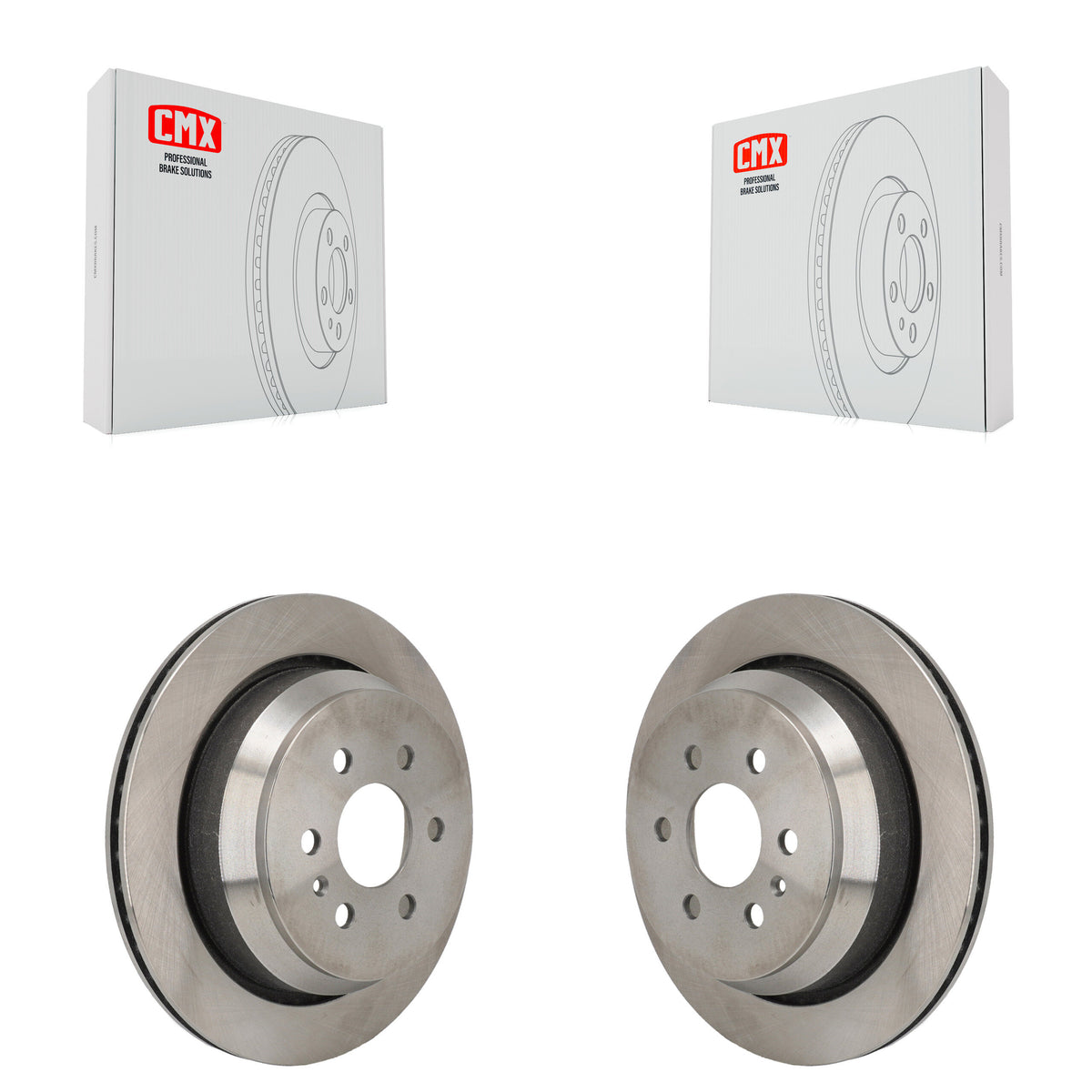 Rear Disc Brake Rotors Pair For 2021-2022 Chevrolet Colorado GMC Canyon K8-102629