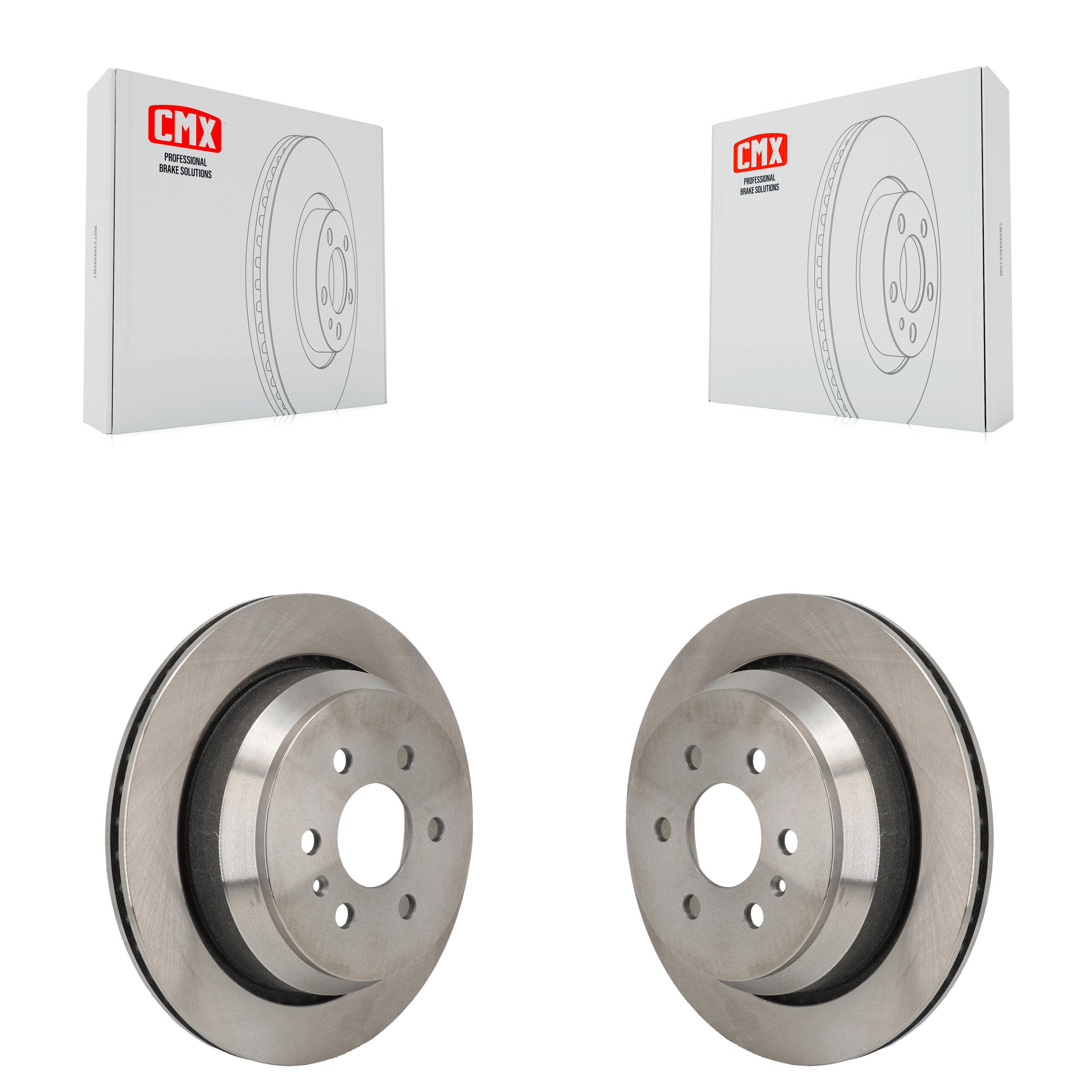 Rear Disc Brake Rotors Pair For 2021-2022 Chevrolet Colorado GMC Canyon K8-102629