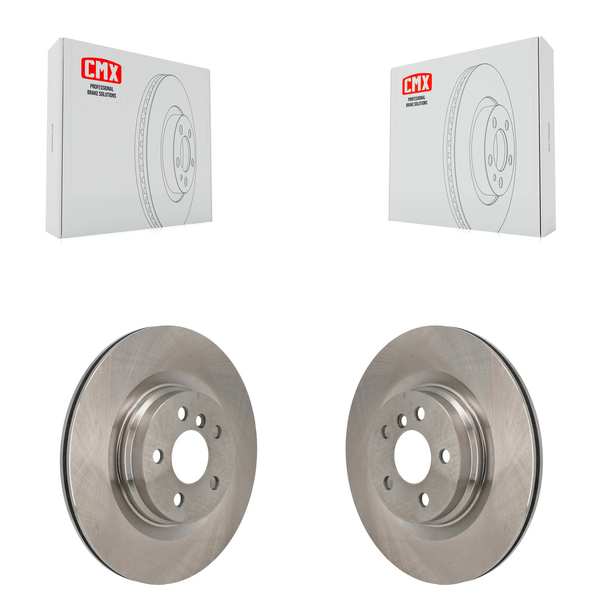 Rear Brake Rotors Pair For Mini Cooper Countryman BMW X2 M235i xDrive Gran Coupe Clubman K8-102630