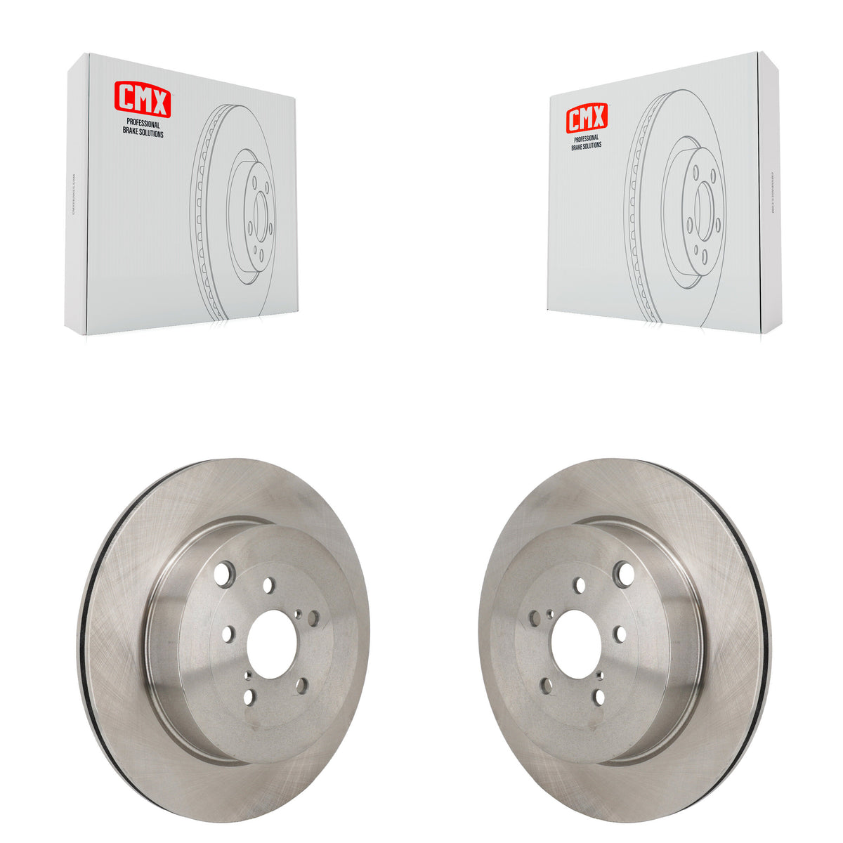 Rear Disc Brake Rotors Pair For Subaru BRZ Toyota 86 With Brembo Brakes K8-102636
