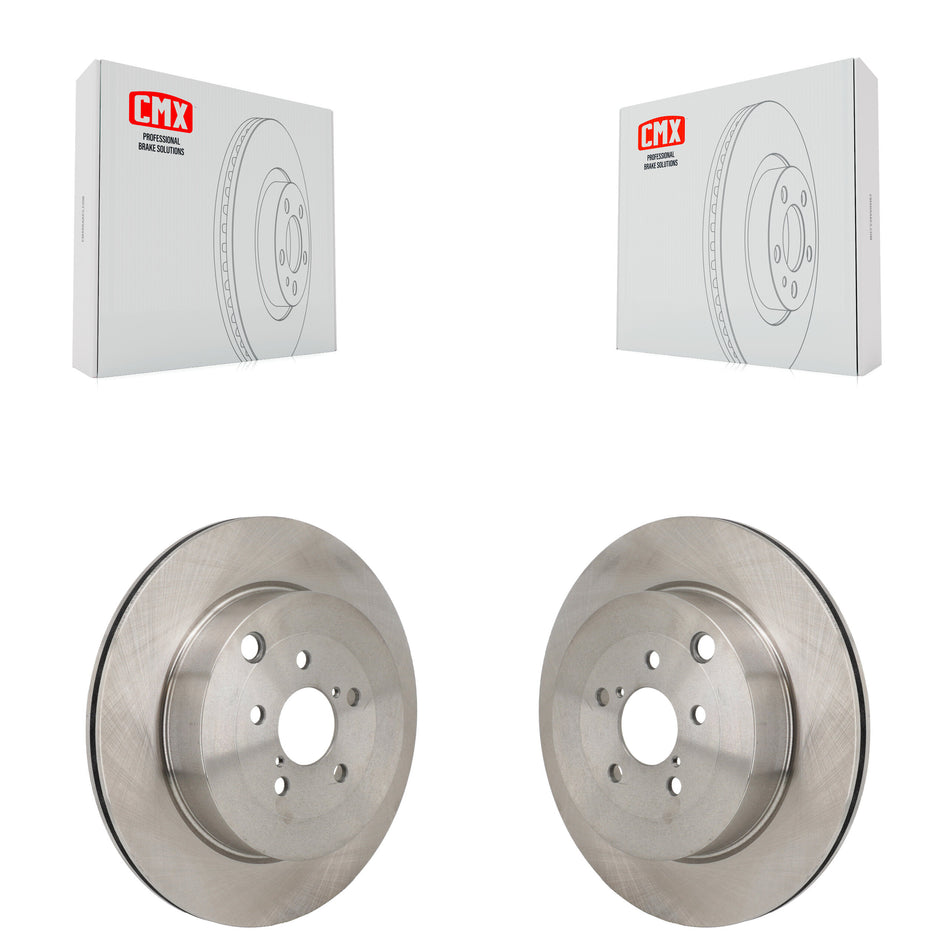 Rear Disc Brake Rotors Pair For Subaru BRZ Toyota 86 With Brembo Brakes K8-102636