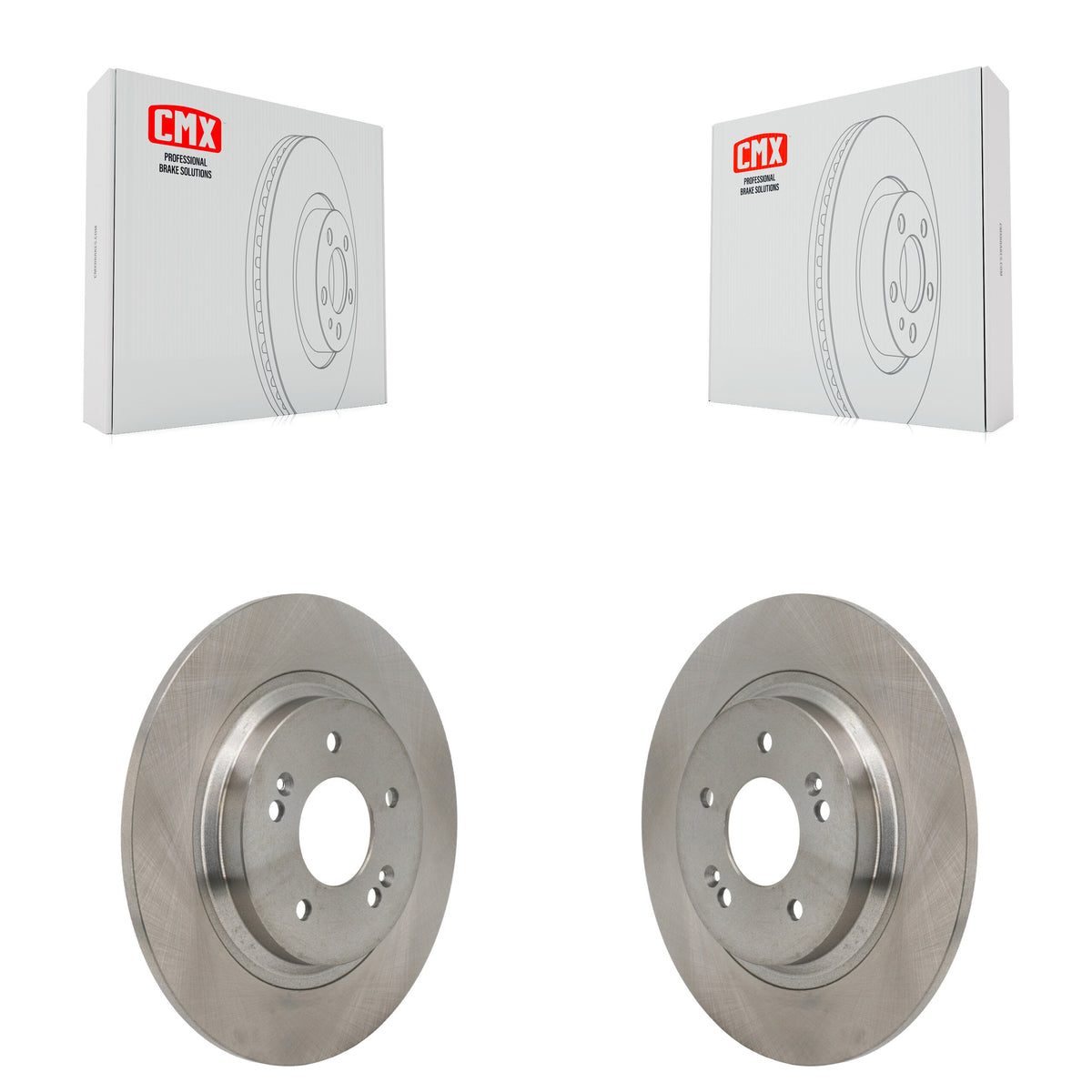 Rear Disc Brake Rotors Pair For Hyundai Santa Fe Kia Sorento GAS engine K8-102637