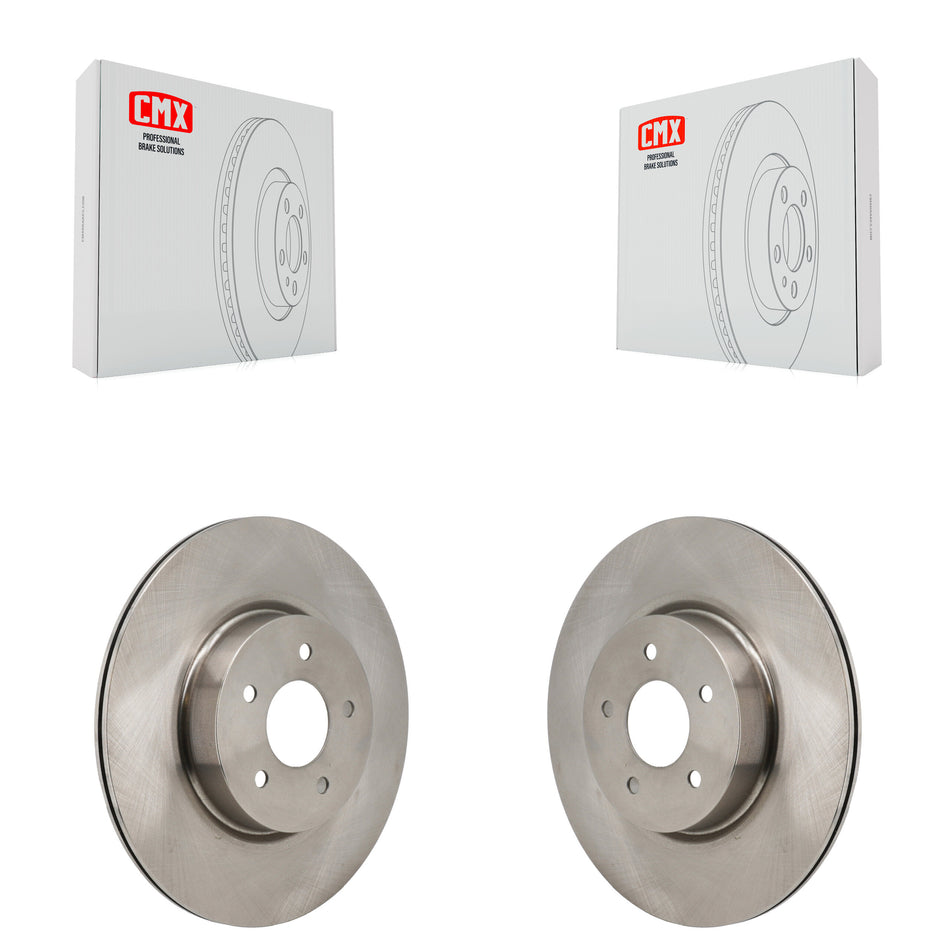 Rear Disc Brake Rotors Pair For Mitsubishi Outlander Nissan Pathfinder INFINITI QX60 ARIYA K8-102639