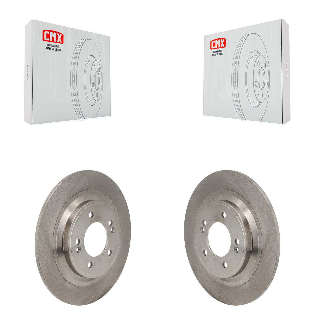 Rear Disc Brake Rotors Pair For Hyundai Tucson Kia Sportage Kona Electric K8-102640