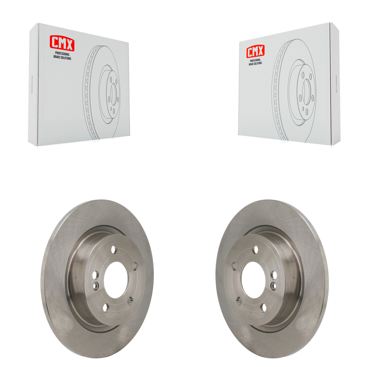 Rear Disc Brake Rotors Pair For Mercedes-Benz A220 CLA250 K8-102641