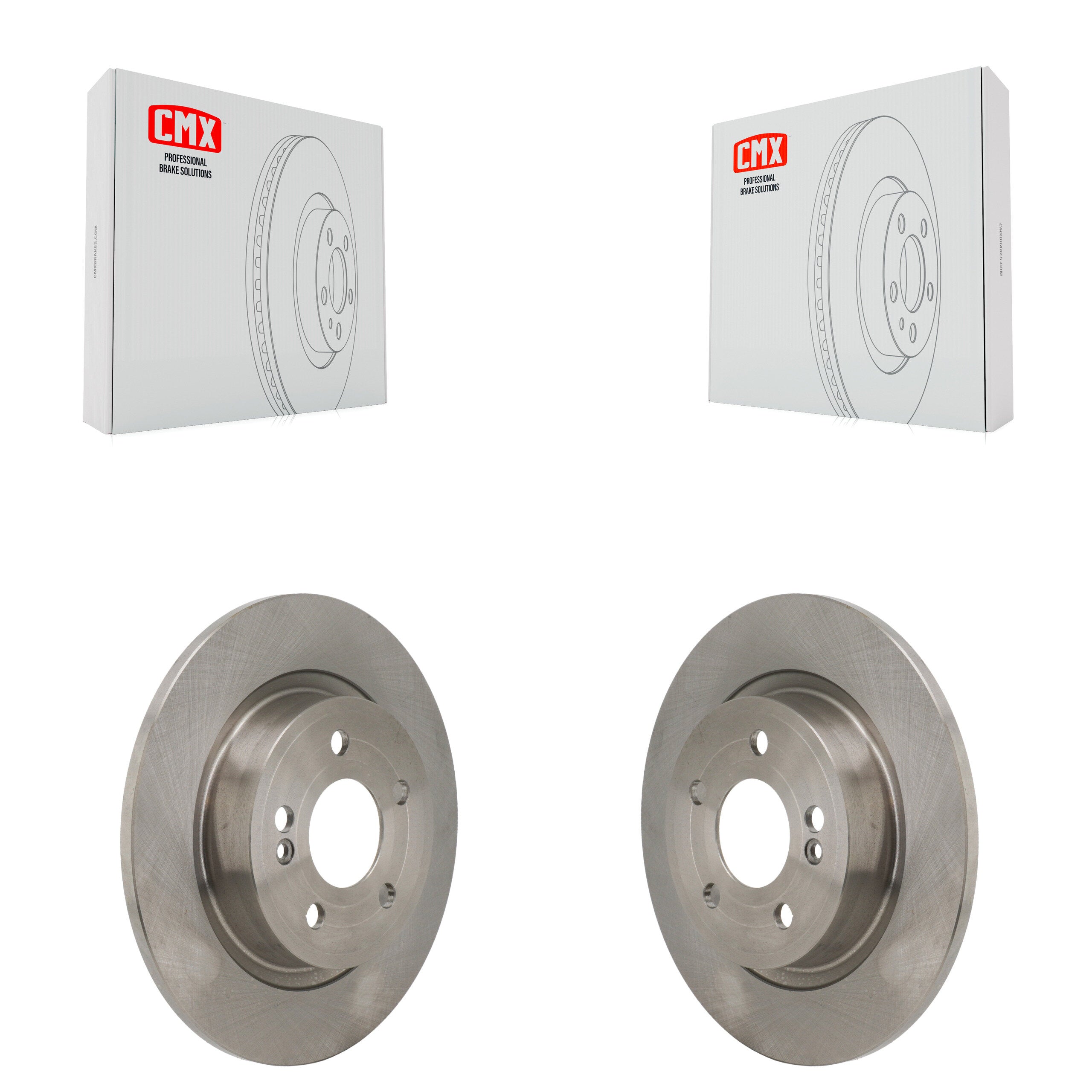 Rear Disc Brake Rotors Pair For Mercedes-Benz A220 CLA250 K8-102641