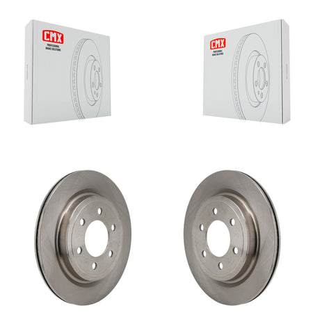 Rear Disc Brake Rotors Pair For Ford F-150 Lightning Expedition Lincoln Navigator K8-102644