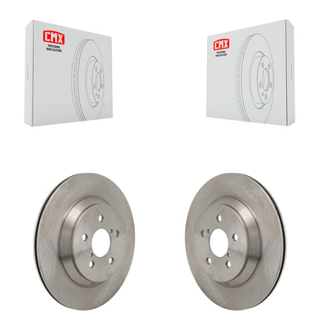 Rear Disc Brake Rotors Pair For 2021-2023 Subaru Crosstrek With Electric Parking K8-102645