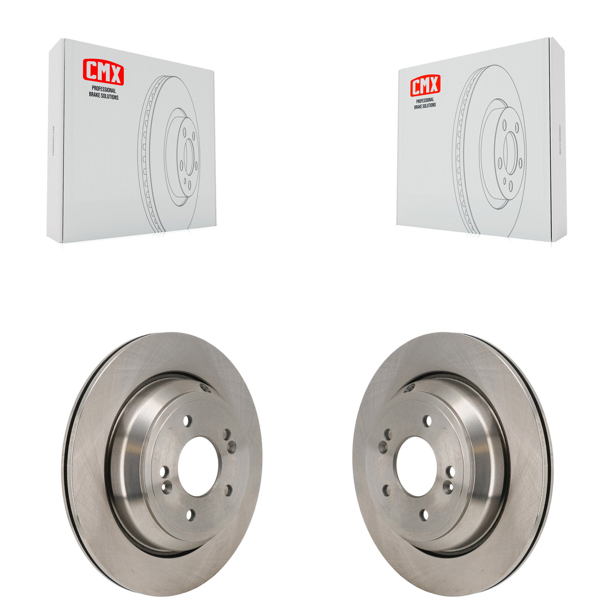Rear Disc Brake Rotors Pair For Hyundai Equus Kia K900 K8-102648