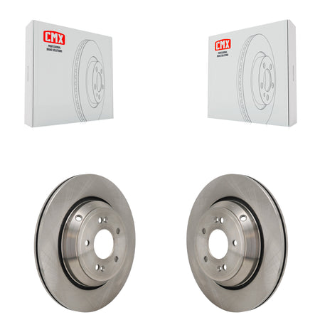 Rear Disc Brake Rotors Pair For Genesis G70 Kia Stinger G80 K8-102649