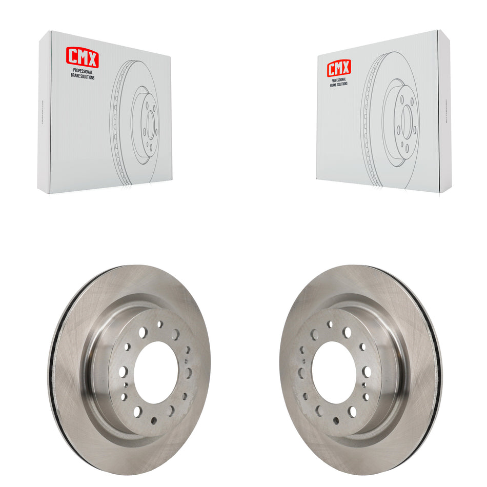 Rear Disc Brake Rotors Pair For Toyota Tundra Sequoia Lexus LX600 K8-102654