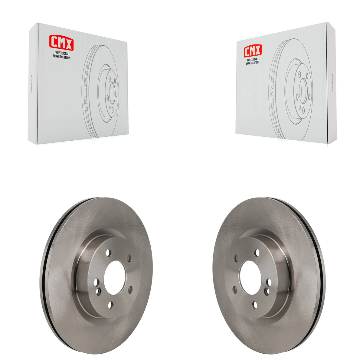 Rear Disc Brake Rotors Pair For Mercedes-Benz GLC300 C43 AMG GLC43 C450 GLC350e K8-102657