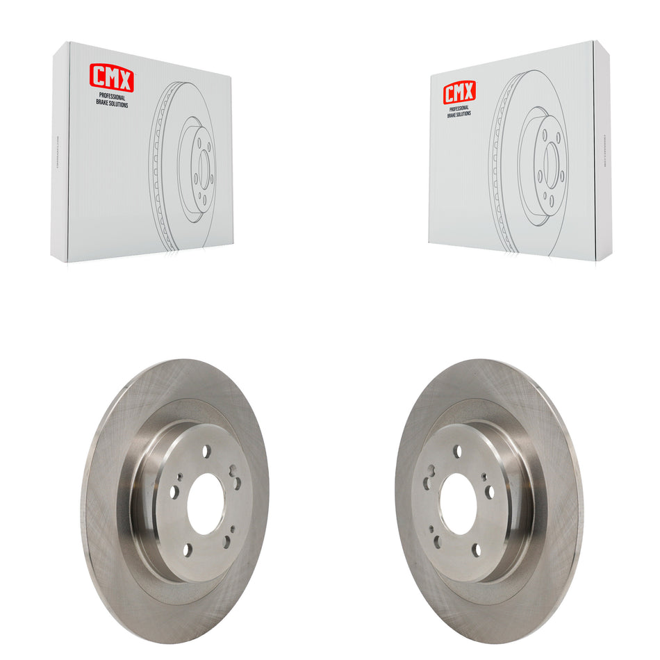 Rear Disc Brake Rotors Pair For 2022-2024 Acura MDX K8-102658