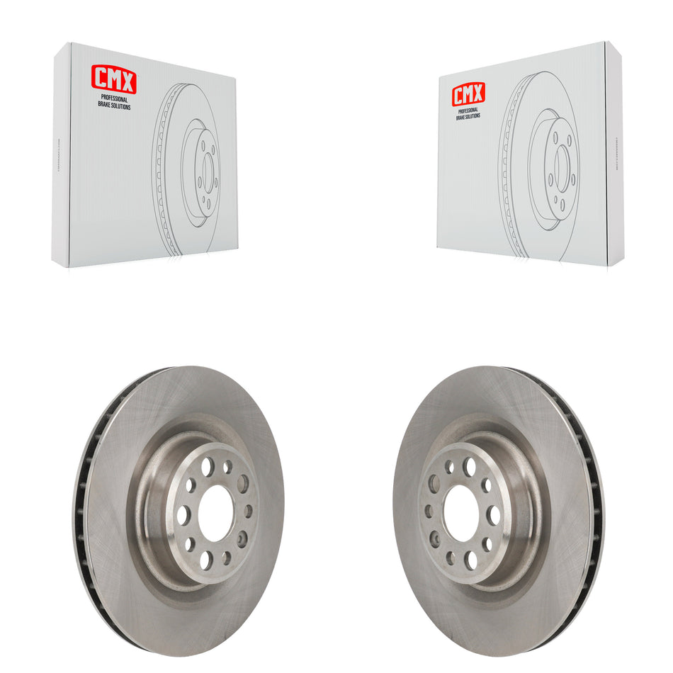 Rear Disc Brake Rotors Pair For Tesla X S K8-102659
