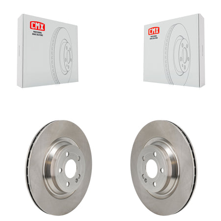 Rear Disc Brake Rotor Pair For Mercedes-Benz GLE450 GLE350 GLS450 GLE53 AMG GLS580 GLE63 S K8-102660