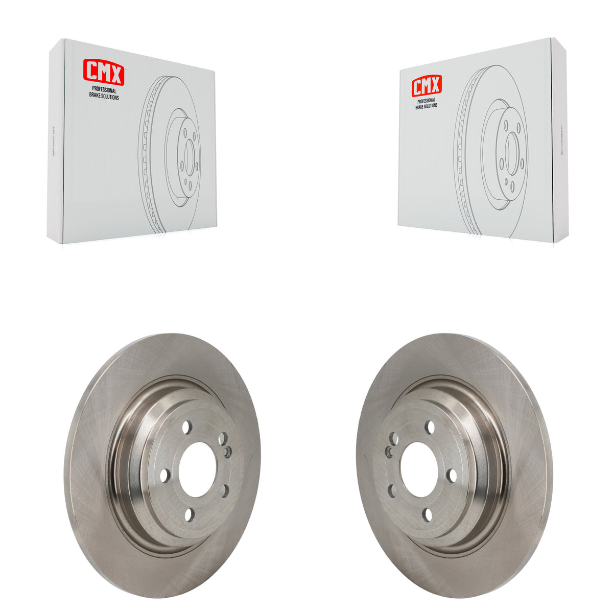Rear Brake Rotors Pair For 2020-2023 Mercedes-Benz GLE350 With 330mm Diameter Rotor K8-102661
