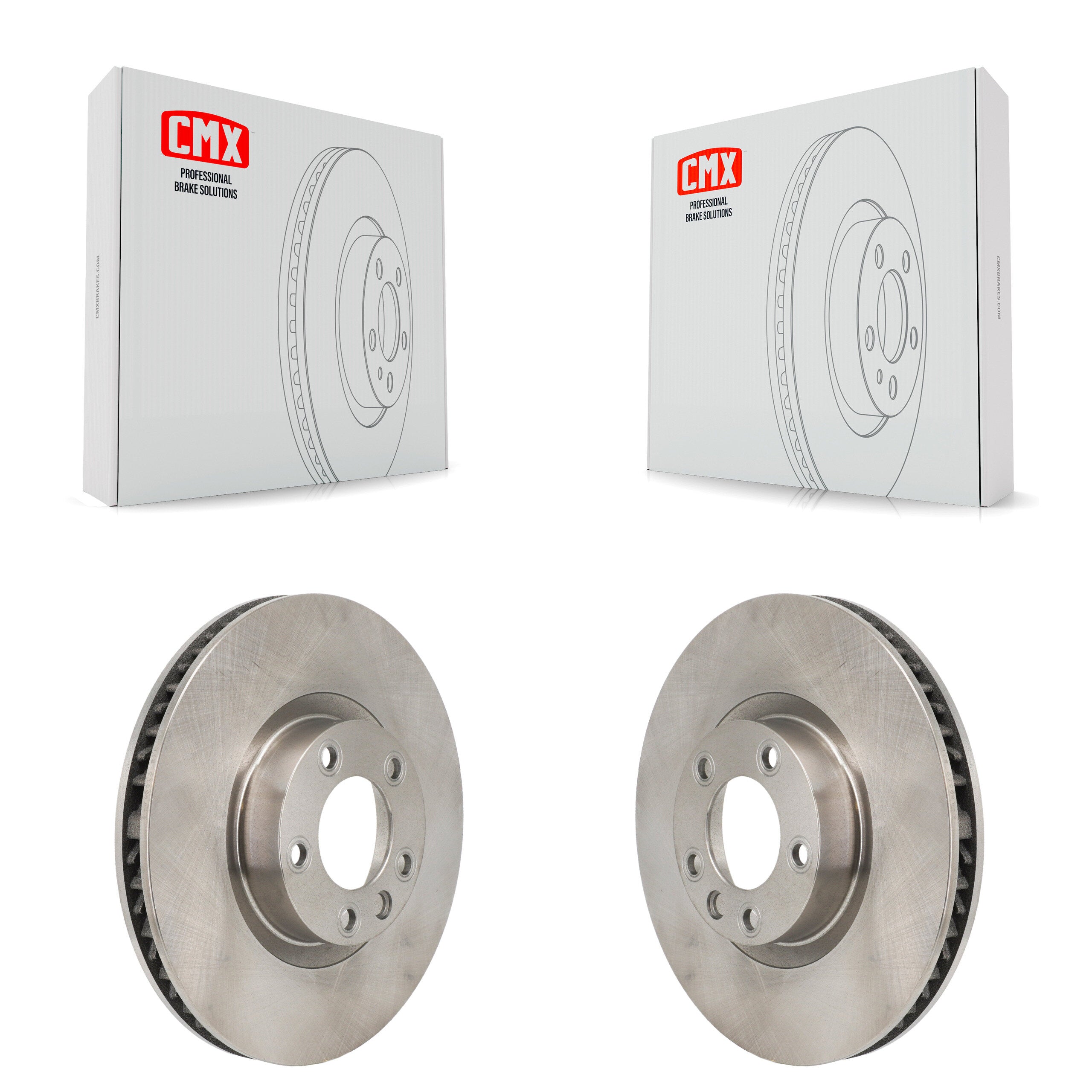 Front Disc Brake Rotors Kit For Volkswagen Touareg Porsche Cayenne K8-102674