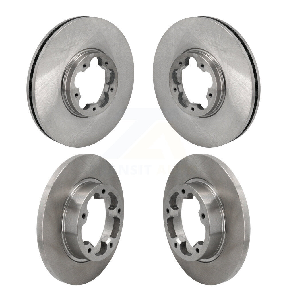 Front Rear Disc Brake Rotors Kit For Ford E-Transit K8-102676
