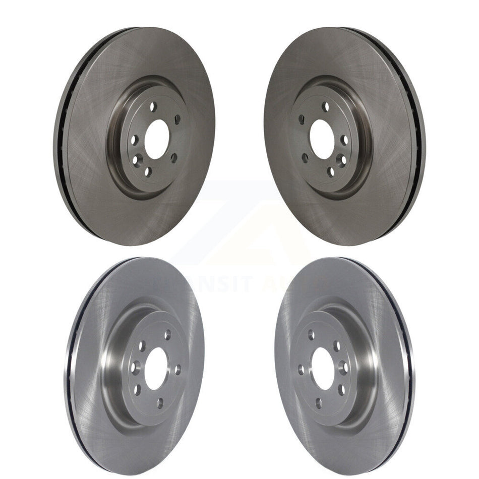 Front Rear Disc Brake Rotors Kit For Jaguar F-Pace I-Pace K8-102683