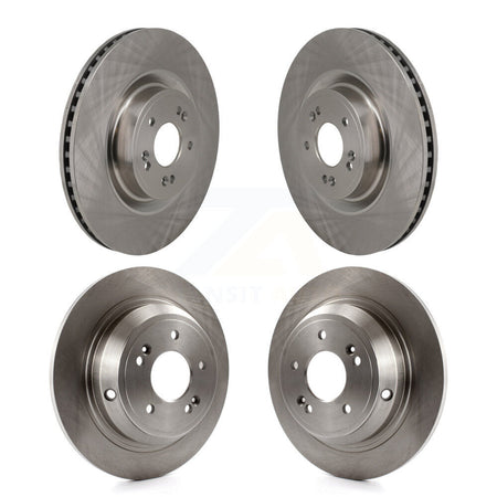 Front Rear Disc Brake Rotors Kit For Genesis G80 K8-102686