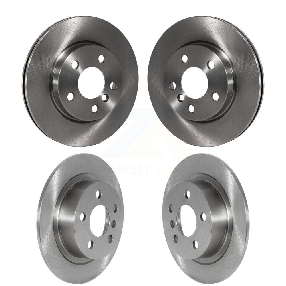 Front Rear Brake Rotors Kit For 2022-2023 Mini Cooper SE with BATTERY EV (EV BEV) engine K8-102690