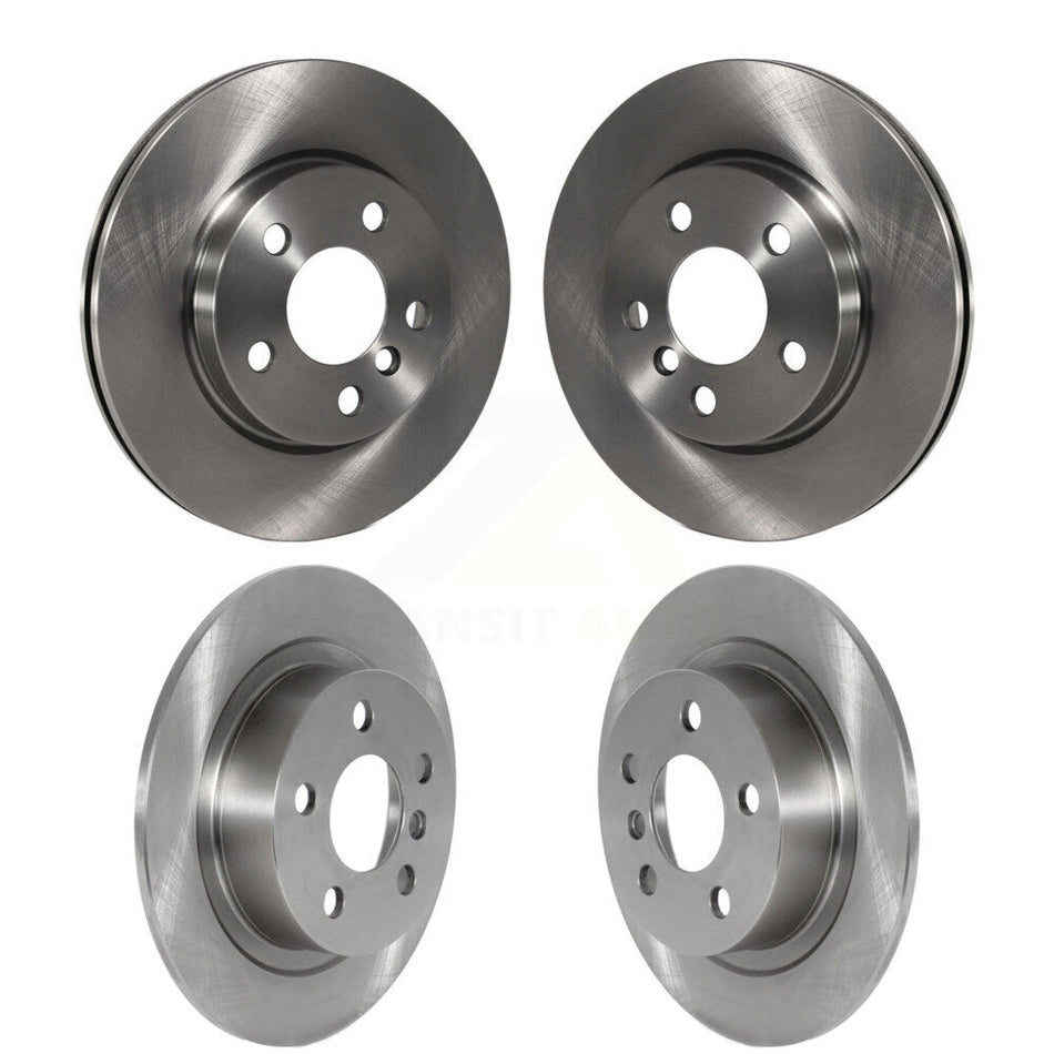 Front Rear Brake Rotors Kit For 2022-2023 Mini Cooper SE with BATTERY EV (EV BEV) engine K8-102690