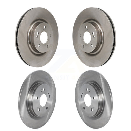 Front Rear Disc Brake Rotors Kit For 2023-2024 Honda Pilot K8-102691
