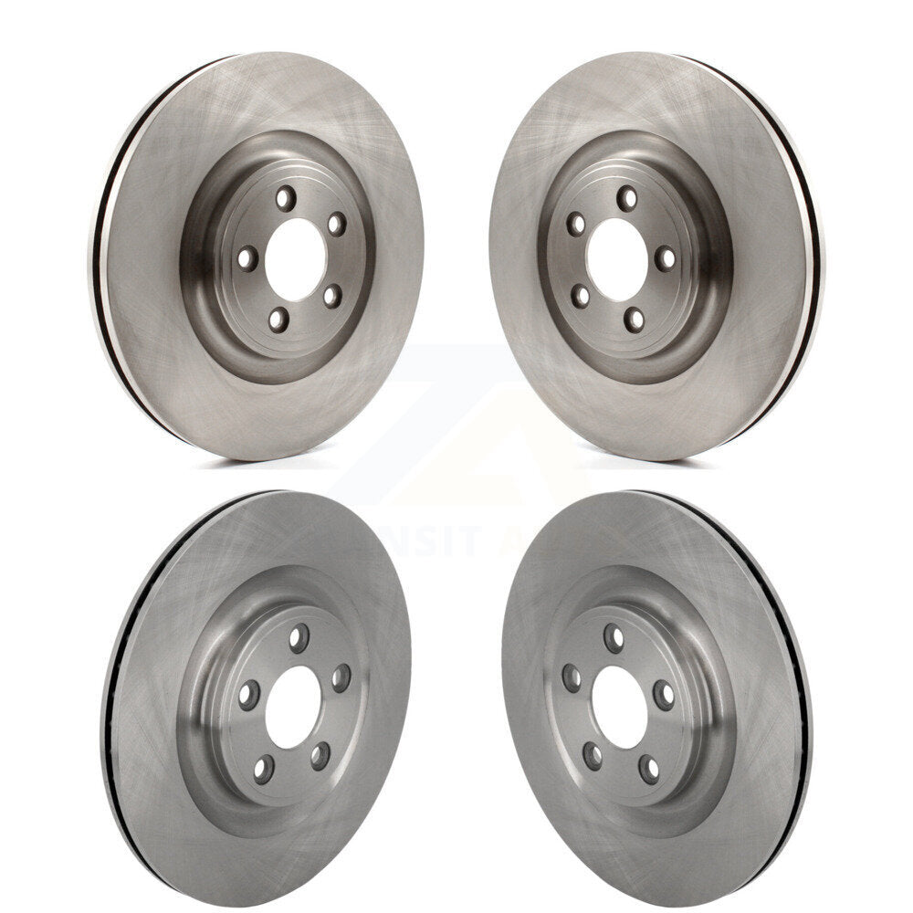 Front Rear Disc Brake Rotors Kit For Jaguar XJ K8-102692