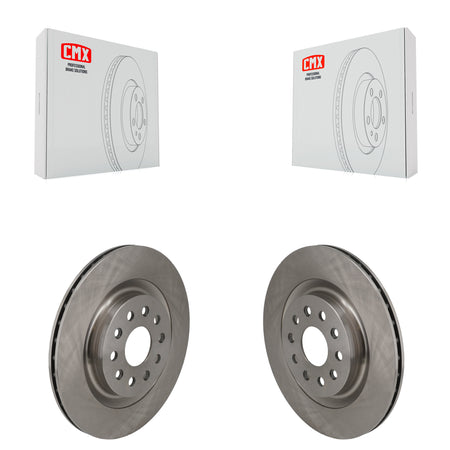 Rear Disc Brake Rotors Pair For Jeep Grand Cherokee L With Vented K8-102699