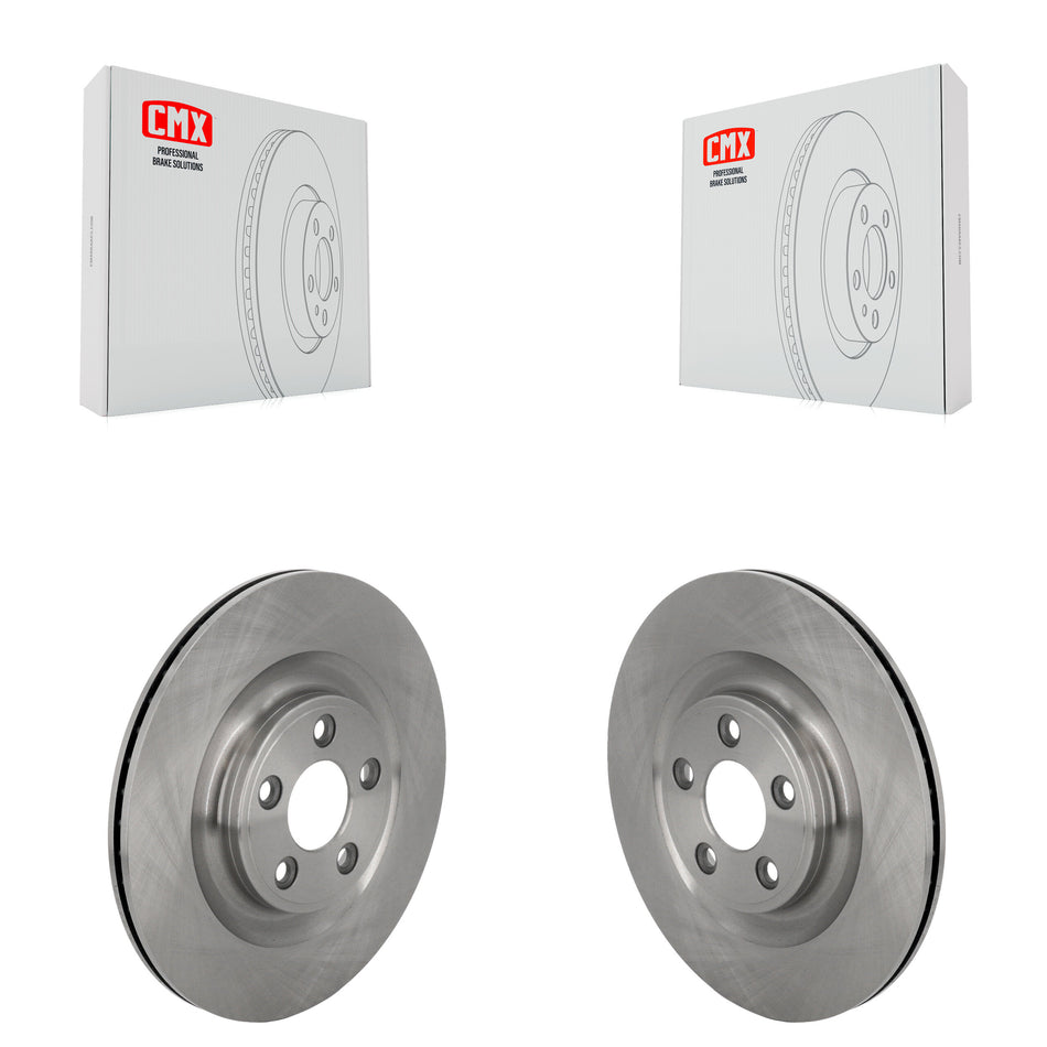 Rear Disc Brake Rotors Pair For Jaguar F-Type XJ K8-102702