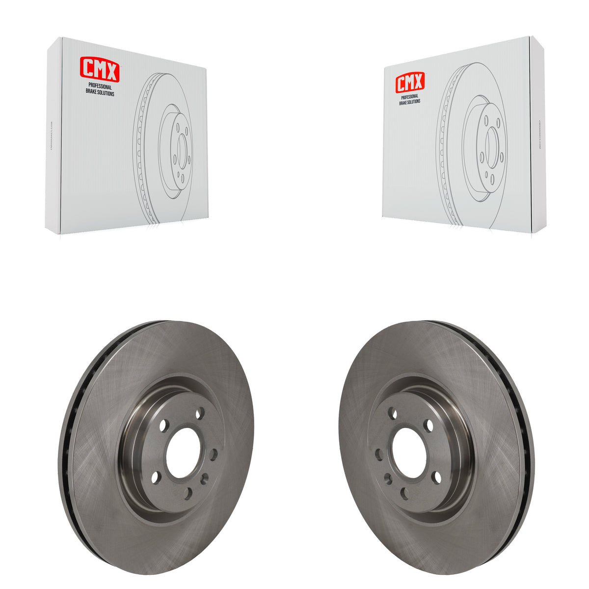 Front Disc Brake Rotors Pair For Volvo XC60 XC40 S60 V60 Cross Country V90 S90 K8-102705