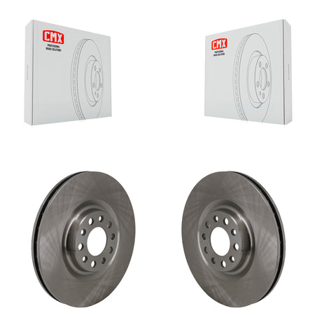 Front Disc Brake Rotors Pair For Alfa Romeo Stelvio Giulia K8-102707